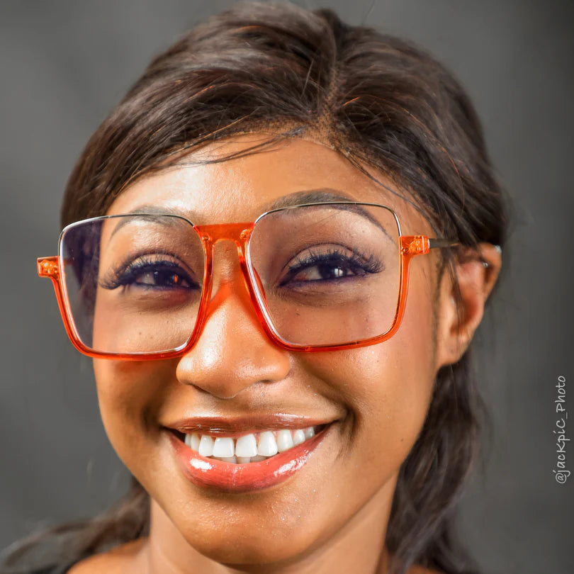 LUNETTE DEMIE MONTURE CARRE FEMME ANTI LUMIERE BLEUE