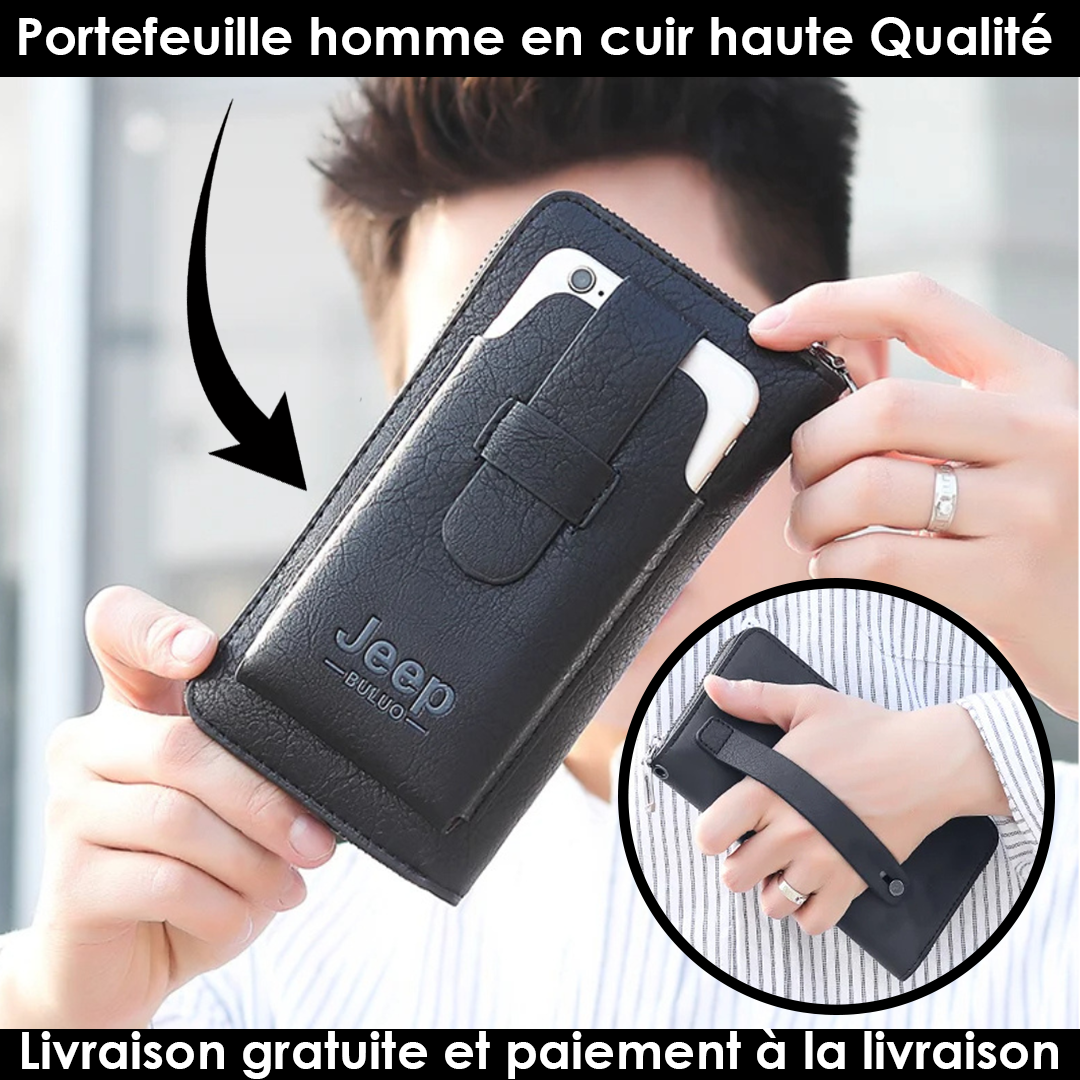PORTEFEUILLE HOMME CLASS SIMILI CUIR
