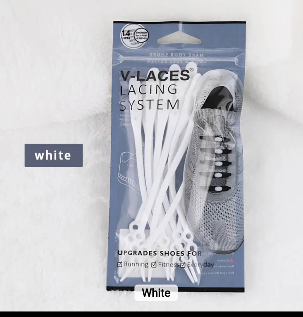 LACET EN SILICONE TRES PRATIQUE POUR LE CONFORT DE VOS PIEDS