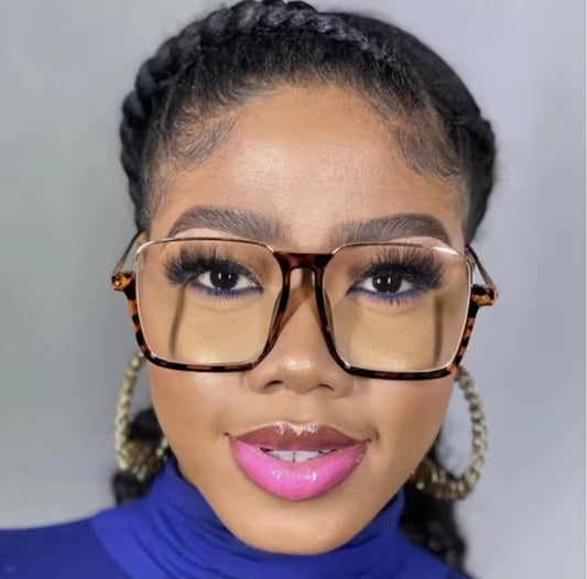 LUNETTE DEMIE MONTURE CARRE FEMME ANTI LUMIERE BLEUE