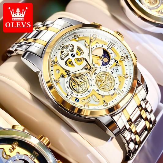 Montre OLEVS 9947 Or argenté