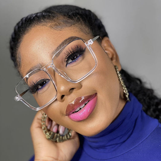 LUNETTE DEMIE MONTURE CARRE FEMME ANTI LUMIERE BLEUE